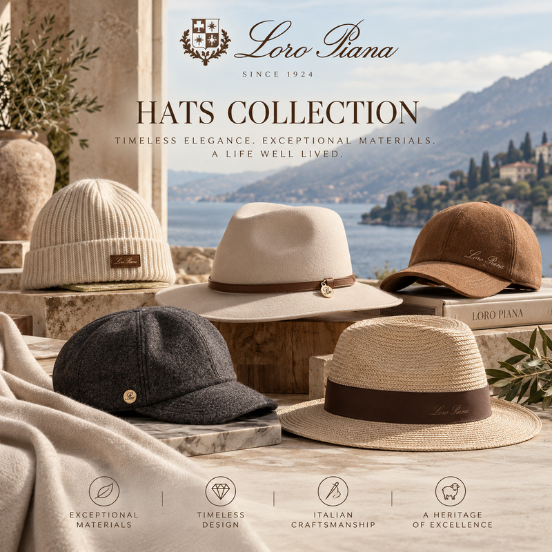 Loro Piana hats